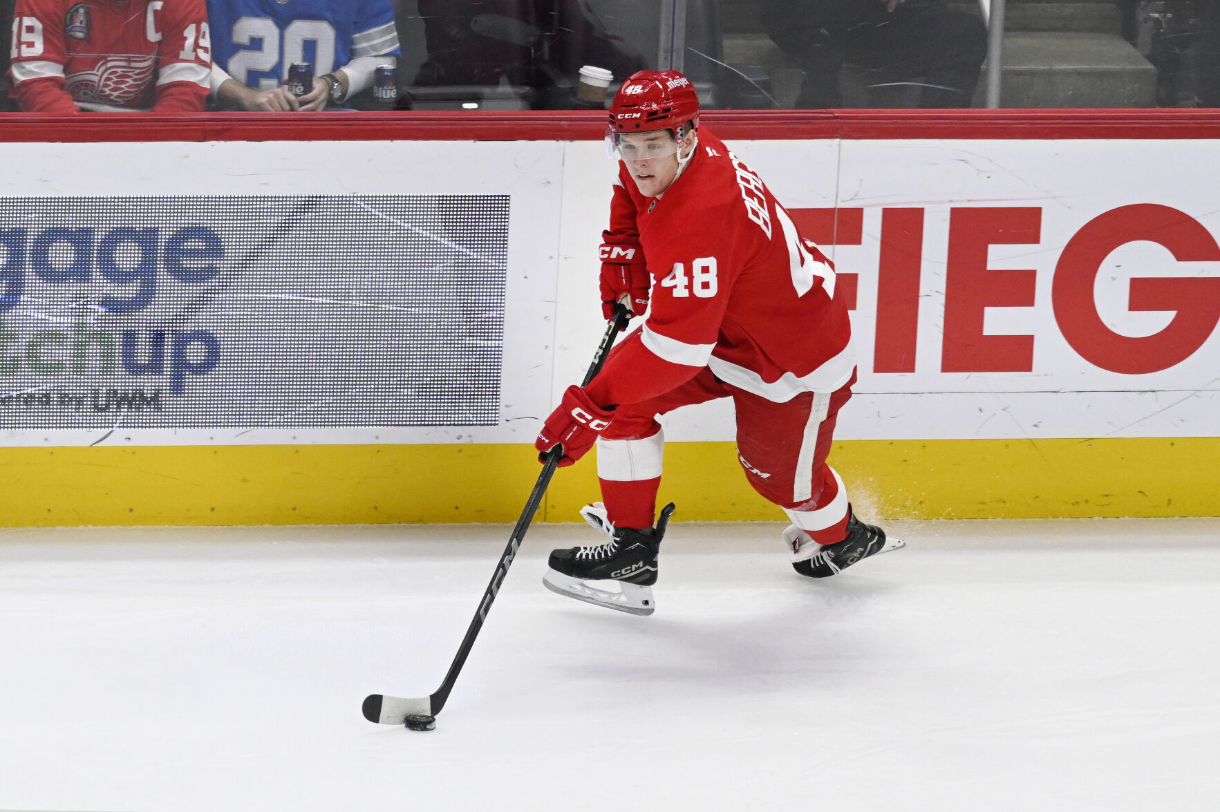 Blues Red Wings Hockey